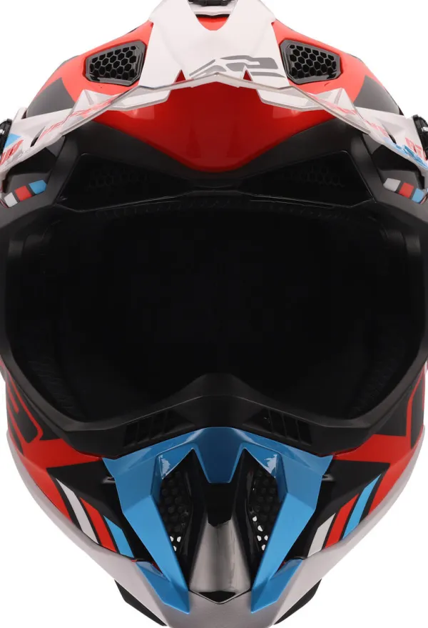 LS2 Crosshelmen-X700 ubverter top White Bue Red-06