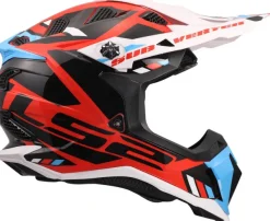 LS2 Crosshelmen-X700 ubverter top White Bue Red-06