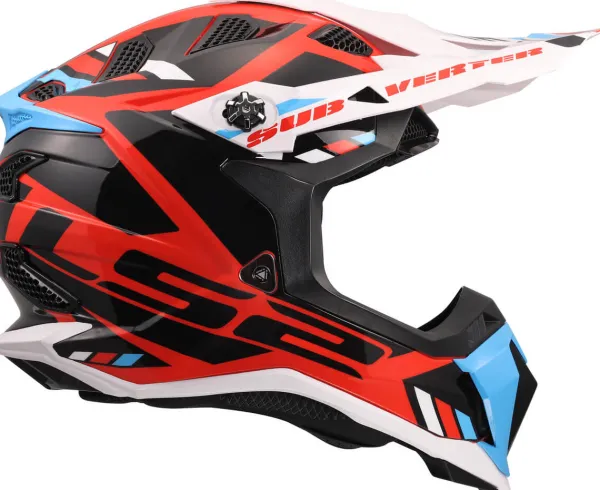 LS2 Crosshelmen-X700 ubverter top White Bue Red-06