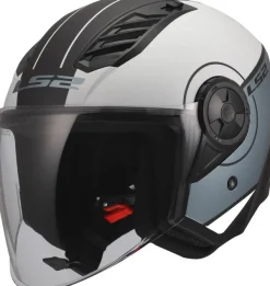 LS2 Jethelmen-OF616 Airfow II Cover Grey Bue-06