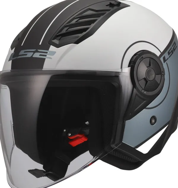 LS2 Jethelmen-OF616 Airfow II Cover Grey Bue-06