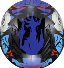 LS2 Jethelmen-OF616 Airfow II Zobie Ii Back Red Bue-06