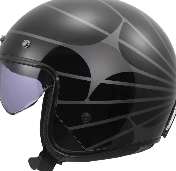LS2 Jethelmen|Helmen Met Zonnevizier-OF601 Bob II Coic Back Grey-06