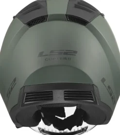 LS2 Jethelmen|Helmen Met Zonnevizier-OF600 Copter II oid iitary Green-06