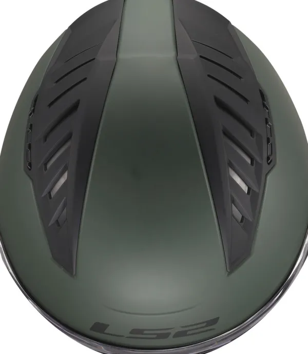 LS2 Jethelmen|Helmen Met Zonnevizier-OF600 Copter II oid iitary Green-06