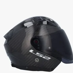 LS2 Jethelmen|Helmen Met Zonnevizier-OF603 Infinity II Go Carbon