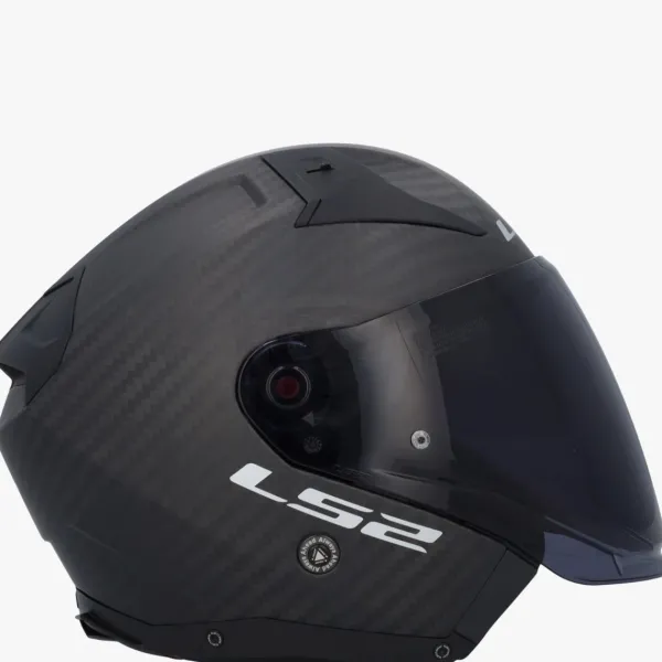LS2 Jethelmen|Helmen Met Zonnevizier-OF603 Infinity II att Carbon