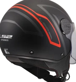 LS2 Jethelmen-OF558 phere ux II ini Back Red-06