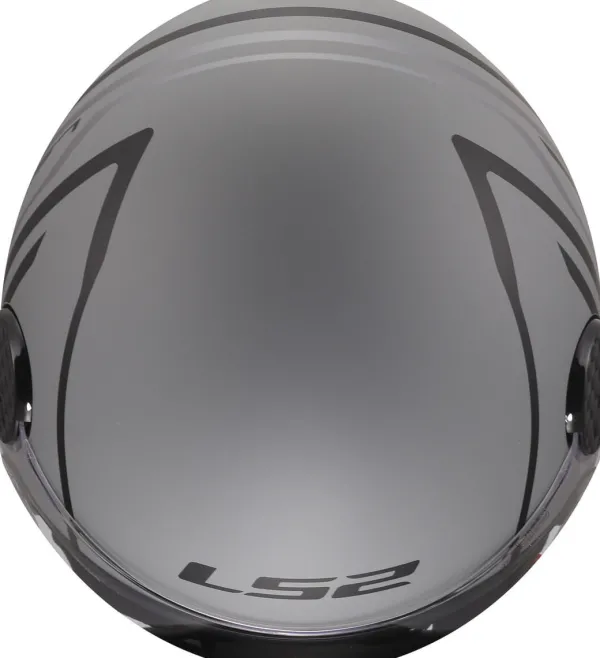 LS2 Jethelmen-OF558 phere ux II ini Back Grey-06