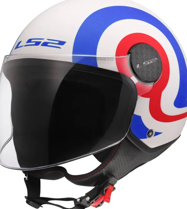 LS2 Jethelmen-OF558 phere ux II Urby White Bue Red-06