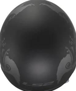 LS2 Jethelmen|Helmen Met Zonnevizier-OF599 pitfire II Wiy Back Grey-06