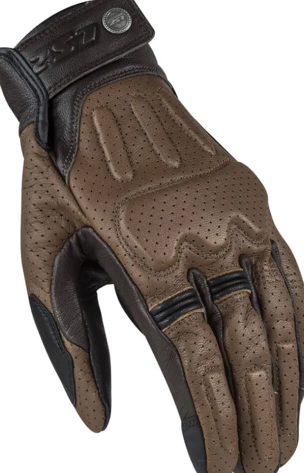 LS2 Motorhandschoenen-Rut an Gove Brown eather