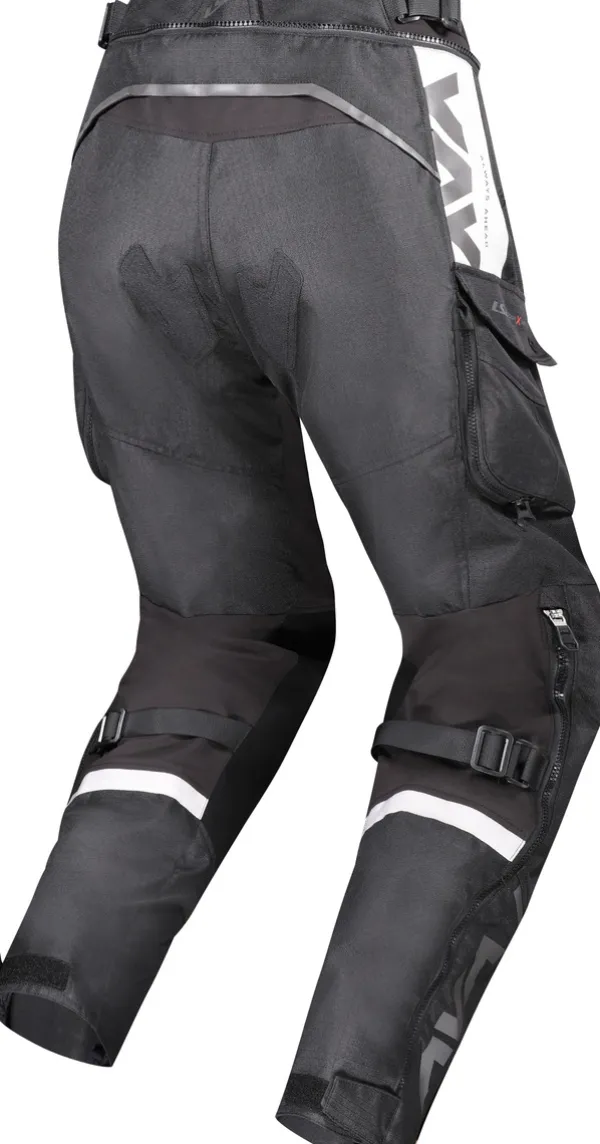 LS2 Motorbroeken-X-ater an otorbroek Back Grey