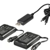 Macna Verwarmingselementen-Accu + USB lader 7,4V 2,2A