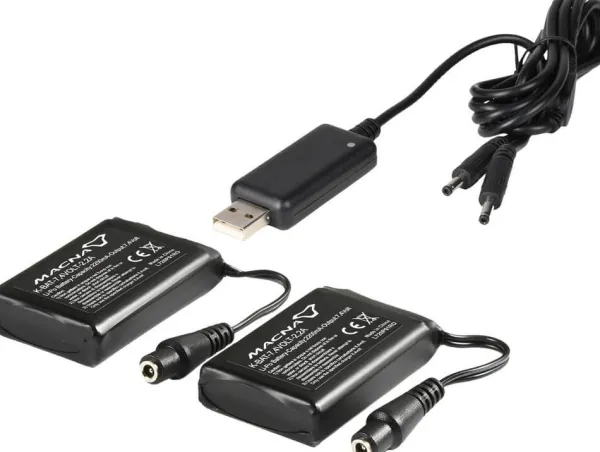Macna Verwarmingselementen-Accu + USB lader 7,4V 2,2A