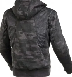 Macna Motorhoodies|Motorjassen-Breeze otorhoodie Dark grey 180