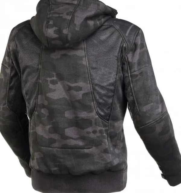 Macna Motorhoodies|Motorjassen-Breeze otorhoodie Dark grey 180