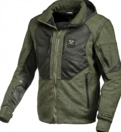 Macna Motorhoodies|Motorjassen-Breeze otorhoodie Green/Back 404