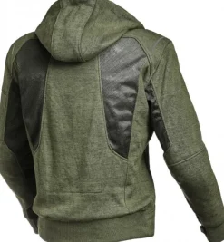 Macna Motorhoodies|Motorjassen-Breeze otorhoodie Green/Back 404