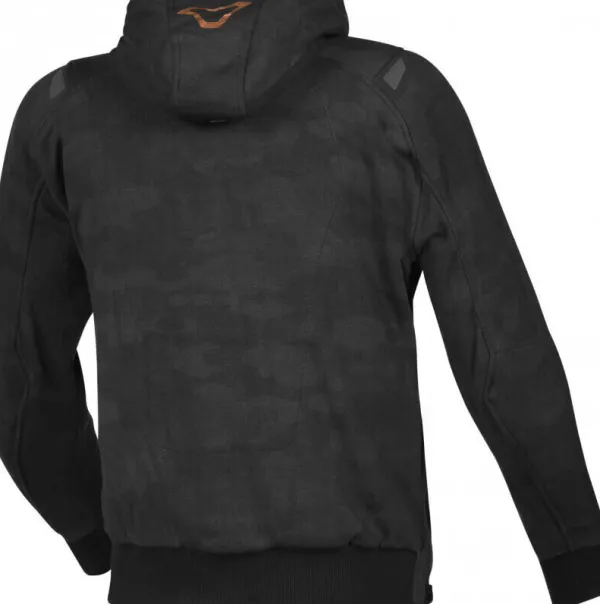 Macna Motorhoodies|Motorjassen-Byron otorhoodie Back/Grey 180