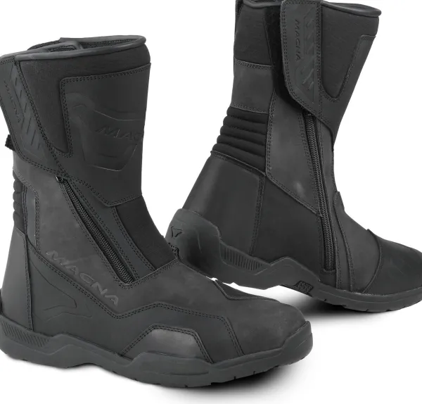 Heren Macna Heren Motorlaarzen|Adventure Motorlaarzen-Crewser RTX Boots Black