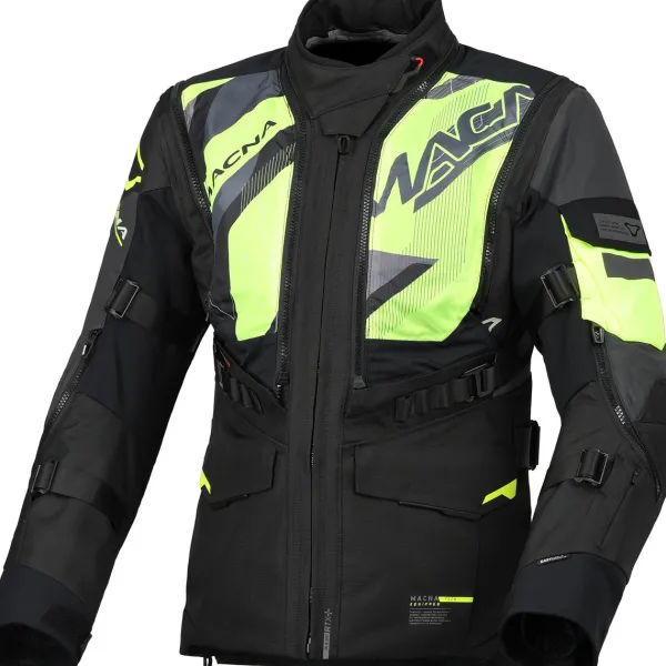Macna Motorjassen-Fexodu adie otorja Night Eye Back/Yeow 187