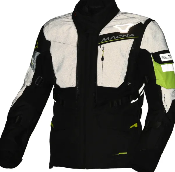 Macna Motorjassen-Fexodu otorja Night Eye Back/Yeow 187