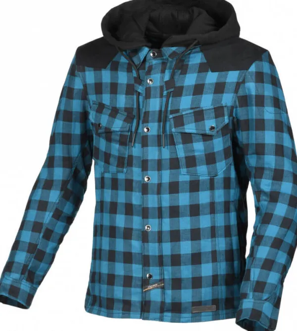 Macna Motorhoodies|Motorjassen-Inand otorhoodie Bue/Back 150