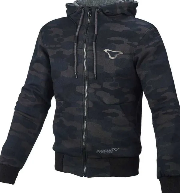 Macna Motorhoodies|Motorjassen-Nucone otorhoodie Back/White 180
