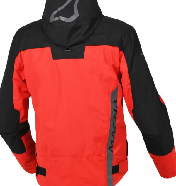 Macna Motorjassen-Riggor otorja Waterproof Red/Back