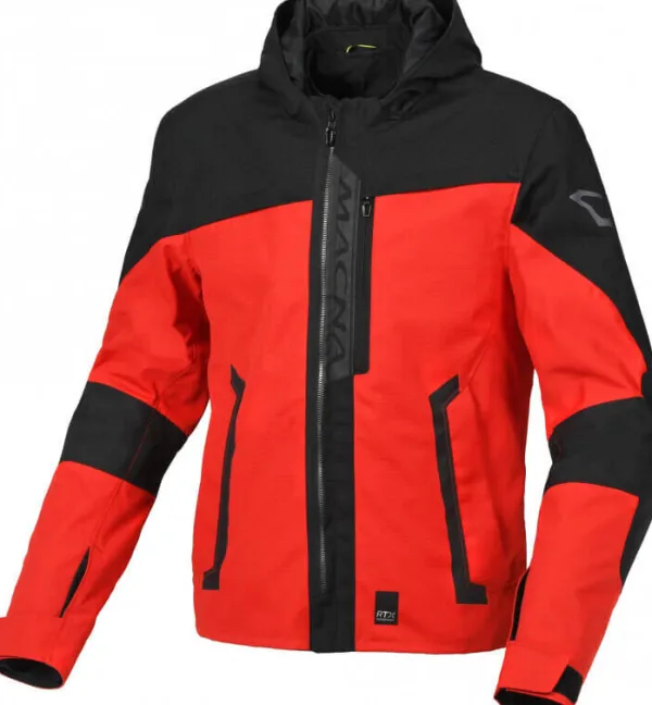Macna Motorjassen-Riggor otorja Waterproof Red/Back