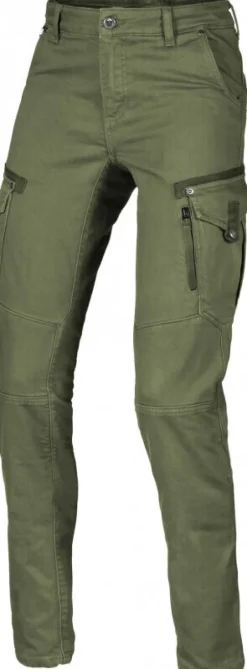 Macna Motorbroeken|Motorjeans-Takar Ladies Motorjeans Green