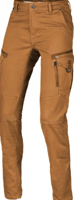 Macna Motorbroeken|Motorjeans-Takar Ladies Motorjeans Light brown