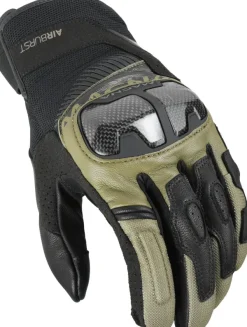 Macna Motorhandschoenen-Trekon Gove Green / Back