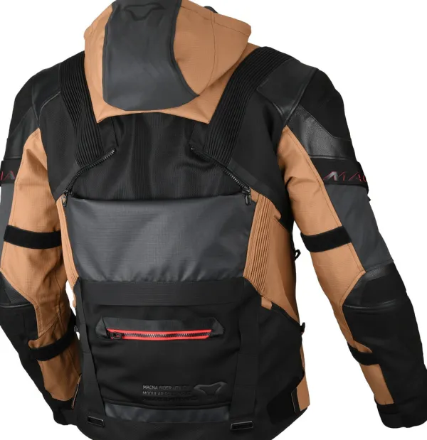 Macna Motorjassen-Tryton otorja Brown/Back 710