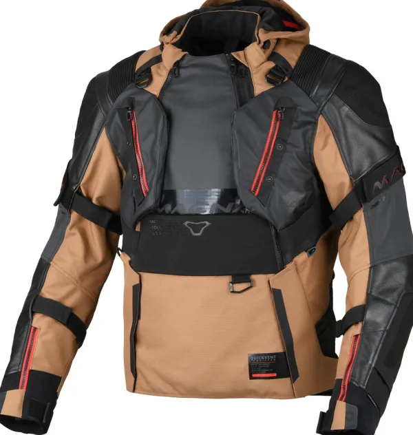 Macna Motorjassen-Tryton otorja Brown/Back 710