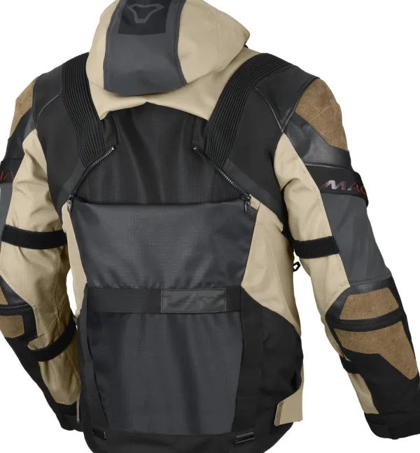 Macna Motorjassen-Tryton otorja Taupe/Back 810