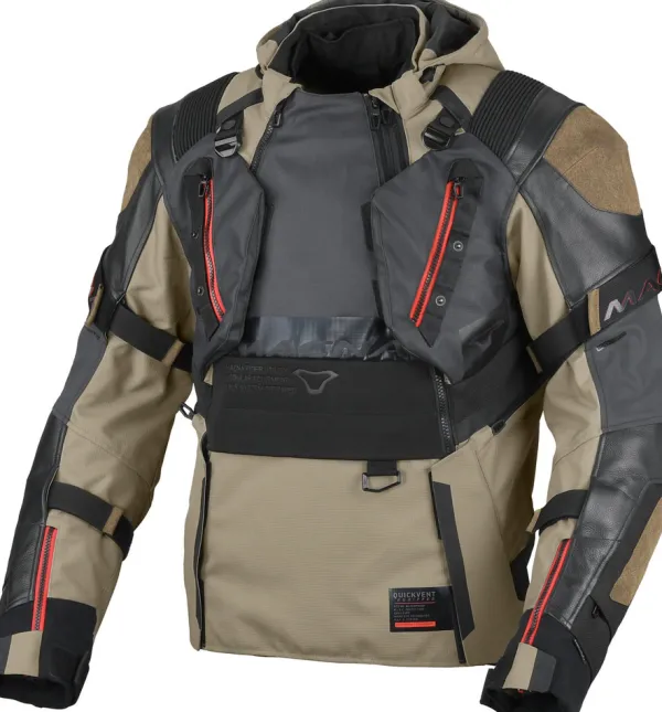 Macna Motorjassen-Tryton otorja Taupe/Back 810