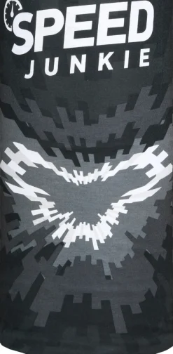 Macna Nekwarmers En Windcollars-Tube zomer Logo Black/Grey