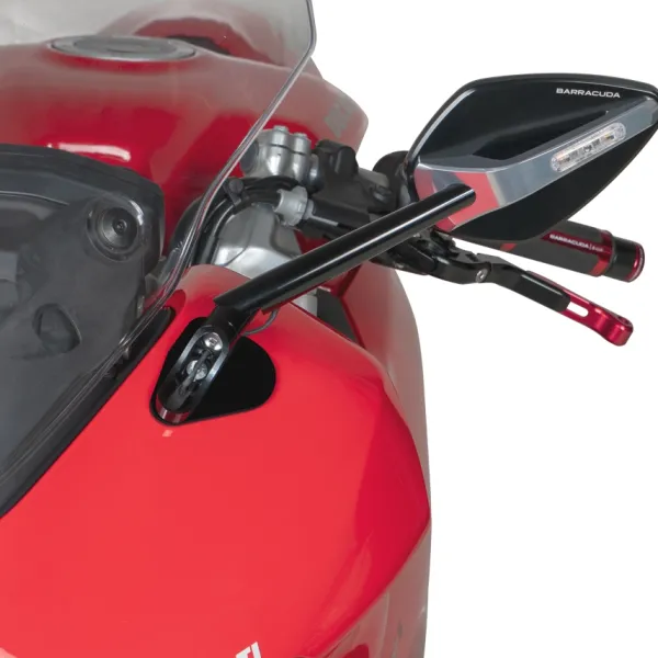 Barracuda Motor Onderdelen-Mirror Adapter (Hypermotard 1100) (Pair) DP-ADATT