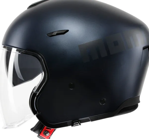 Momo Jethelmen|Helmen Met Zonnevizier-AERO ono att Deep Bue/Anthracite 006
