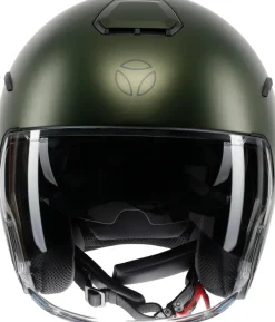Momo Jethelmen|Helmen Met Zonnevizier-AERO ono att t Green/Anthracite 003