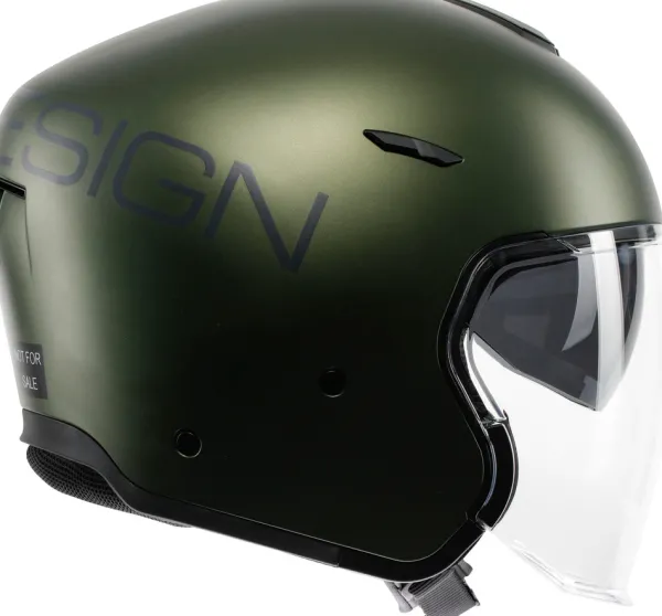 Momo Jethelmen|Helmen Met Zonnevizier-AERO ono att t Green/Anthracite 003