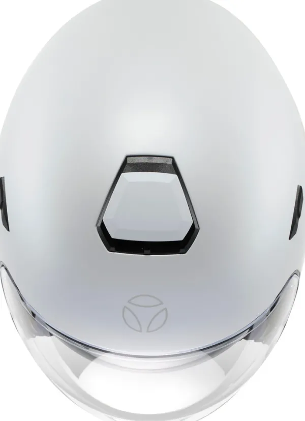 Momo Jethelmen|Helmen Met Zonnevizier-AERO ono att Pear White/Grey 004