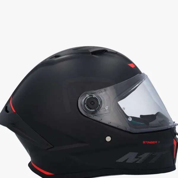 MT Integraalhelmen|Race Helmen-tinger 2 at Zwart