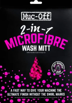 Muc-Off Cadeaus Voor Motorrijders-2-in-1 Microvezel Washandschoen