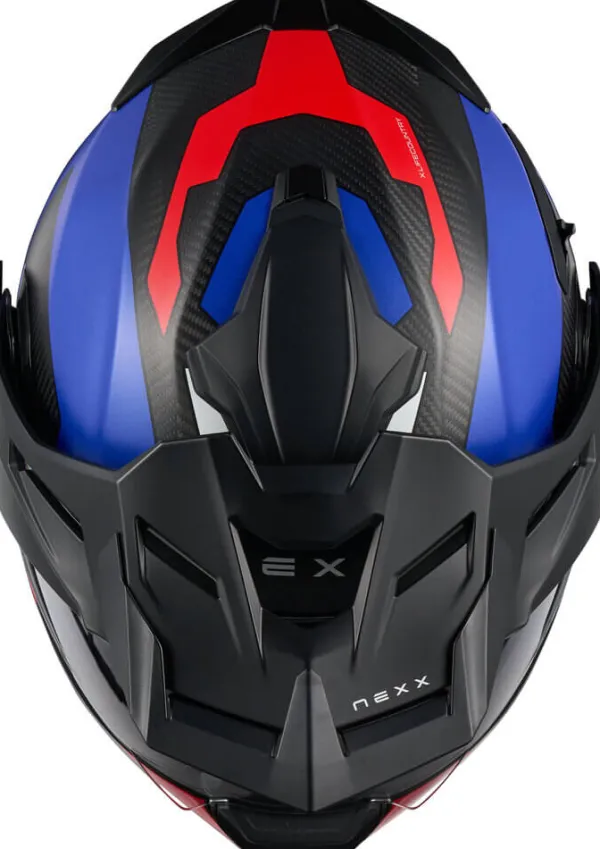 NEXX Adventure Helmen|Systeemhelmen-X.IFECOUNTRY Terra att Bue/Red