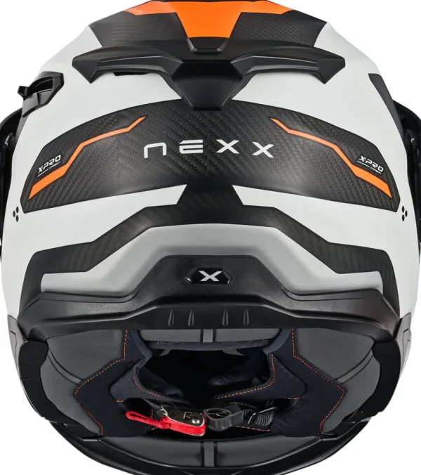 NEXX Adventure Helmen|Systeemhelmen-X.IFECOUNTRY Terra att White/Orange