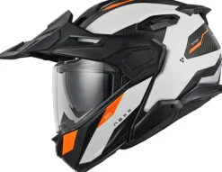 NEXX Adventure Helmen|Systeemhelmen-X.IFECOUNTRY Terra att White/Orange