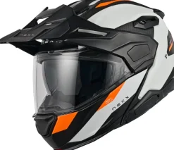 NEXX Adventure Helmen|Systeemhelmen-X.IFECOUNTRY Terra att White/Orange
